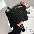 (WD0694) Fashion Hot Selling Hot Diamond Female Oblique Span Package Stylish Hot Selling Women's Diamond Oblique Span Package Bag
