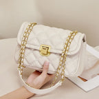 (WD10558) Side Handbag for Ladies Embroider Line Female Bag Small Side Bag for Ladies Everyday Bag for Ladies