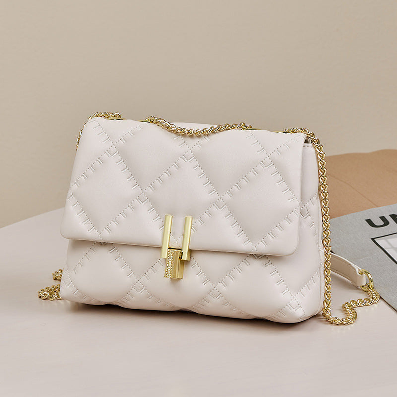 (WD10570) Handbags for Women Stylish Latest Fashion Bags Trendy Handbags Online Small Shoulder Bag Embroider Line Female Bag