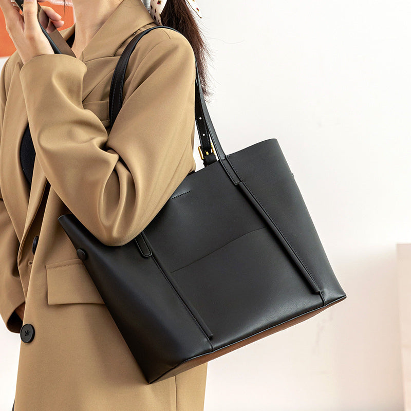 (WD10610) Style of Women's Leather Handbags Tote Handbags for Ladies Ladies Large Tote Bags