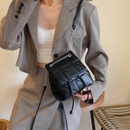 (WD13507) Fashion Embroidery Women's Backpack