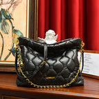 (WD13580) High Quality Embroidered Puffy Tote Bag