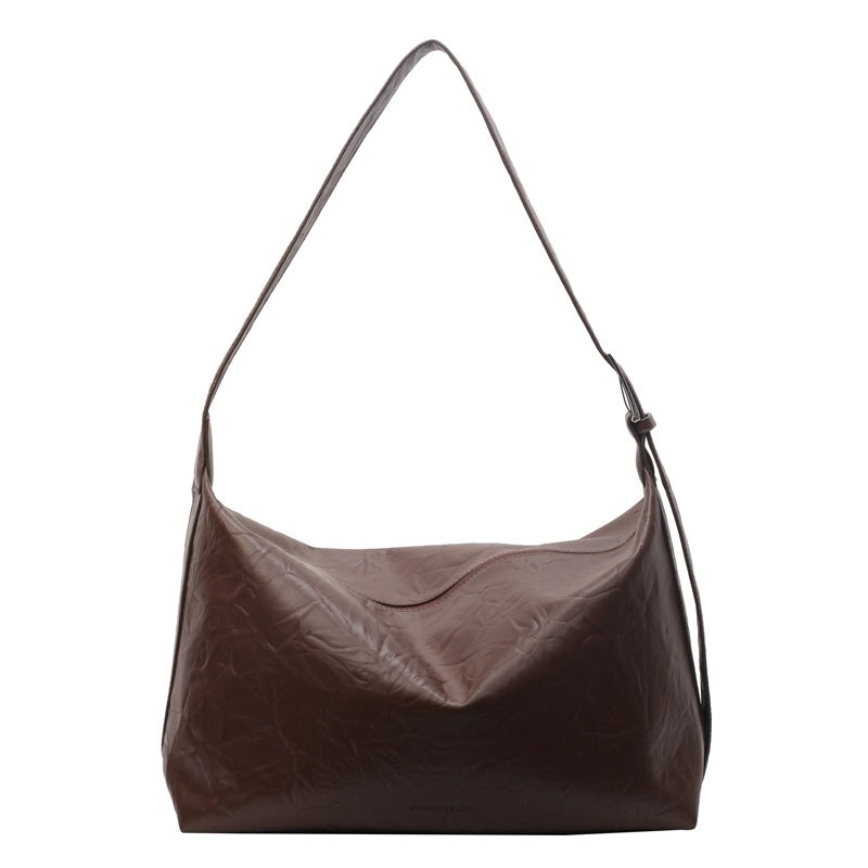 (WD3854) Stylish Shoulder Bag with Western Texture Crossbody Tote Bag