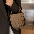 (WD3906) Popular Female Bag Autumn and Winter Retro Crossbody Bucket Bag