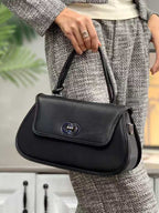 (WD3918) Women New Spring Handheld Small Square Bag, Fashion Lock Buckle Shoulder Bag, Commuter Crossbody Handbag