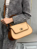 (WD3918) Women New Spring Handheld Small Square Bag, Fashion Lock Buckle Shoulder Bag, Commuter Crossbody Handbag