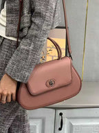 (WD3918) Women New Spring Handheld Small Square Bag, Fashion Lock Buckle Shoulder Bag, Commuter Crossbody Handbag