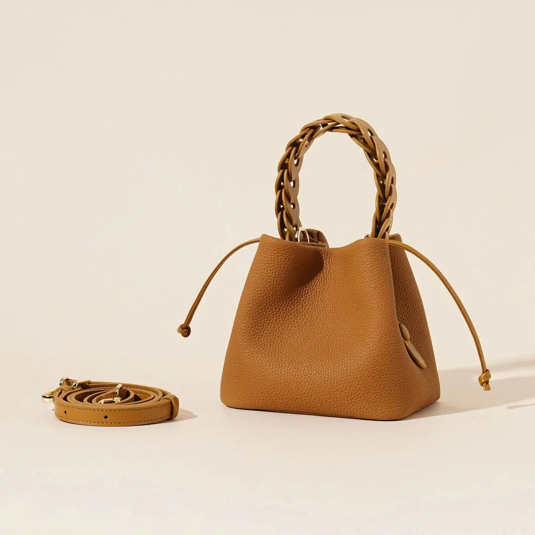 (WD4013) Style Multi-Purpose Shoulder Crossbody Bag for Women, Basket-Shaped Handbag for Women
