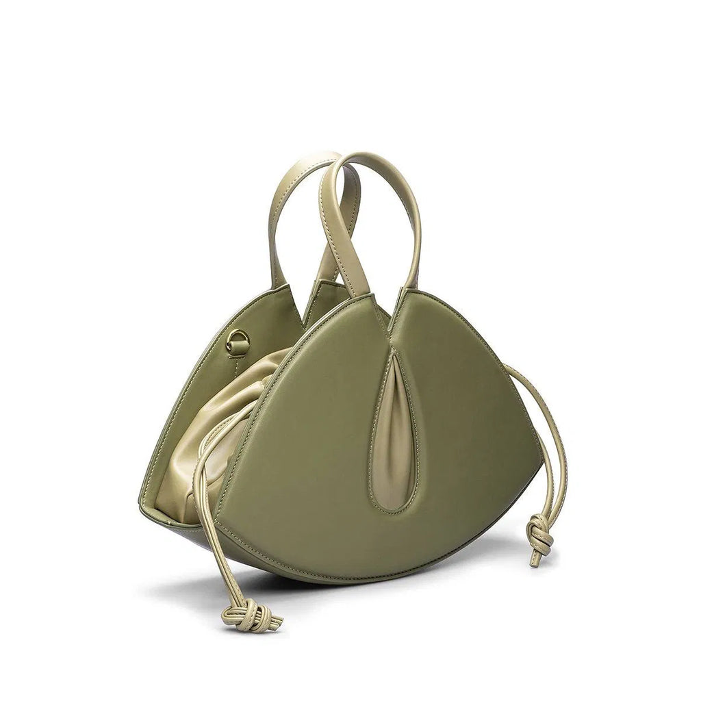 (WD4017) New Niche Design Geometric Handbag Women's Light Simple Single Shoulder Crossbody Bag