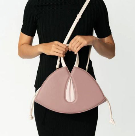 (WD4017) New Niche Design Geometric Handbag Women's Light Simple Single Shoulder Crossbody Bag