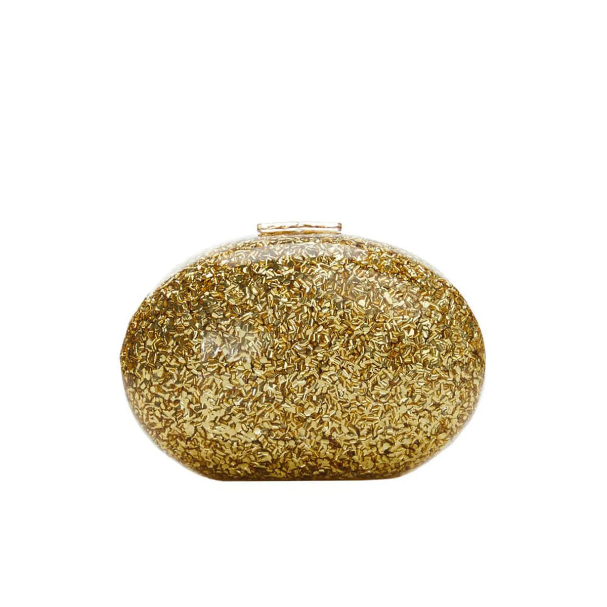 (WD4019) New Silicone Acrylic Small Round Assorted Pebbles Ladies Single Shoulder Crossbody Bag for Women