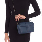 (WD4020) New Commute Leisure Baguette Armpit Bag Cowhide Simple Single Shoulder Crossbody Bag Woman