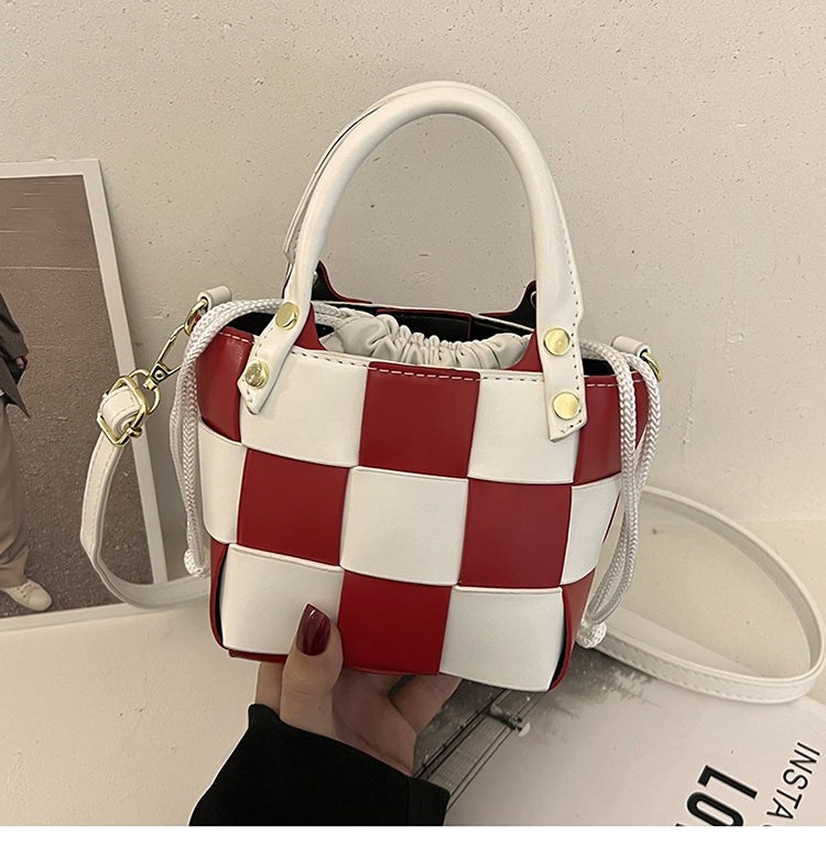 (WD4023) Fashion Women's PU Leather Shoulder Handbag