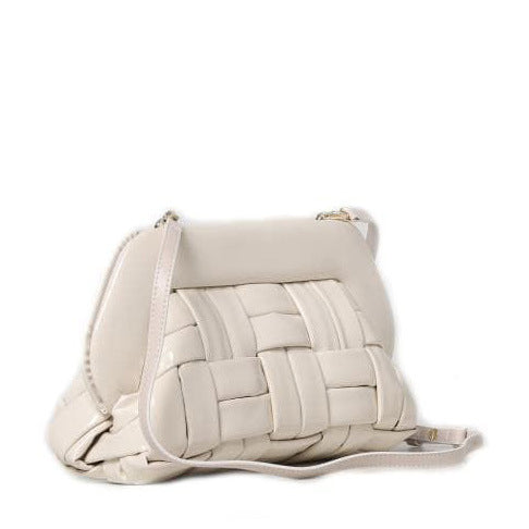 (WD4034) Braided Bag Women's Casual High Sense Single Shoulder Crossbody Bag Clutch Bag