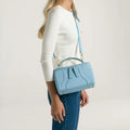 (WD4038) Simple Temperament Bag Wide Shoulder Strap All Small Square Bag Fashion Crossbody Bag