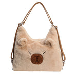 (WD4214) Winter New Cute Ladies Plush Shoulder Bag Fashion Sense Crossbody Bag