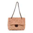 (WD4219) Winter Hairy New Fashion Fashion All Shoulder Crossbody Bag Diamond Chain Bag