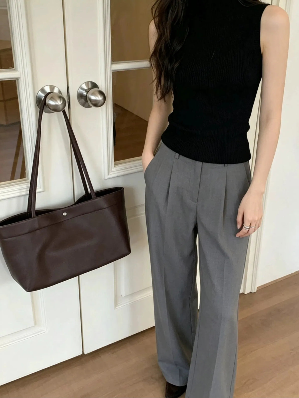 (WD4221) Fluffy Autumn and Winter New Fashion Design Crossbody Bag Fluffy Bucket Bag