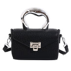 (WD4752) 2024 New Crocodile Print Fashion Single Shoulder Commuter Bag Popular Foreign Crossbody Handbag for Women