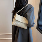 (WD4753) Summer New Fashion Small Square Bag with a High Sense of Simplicity Chain Single Shoulder Oblique Span Bag