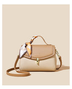 (WD4939) Bucket Bag Women's Contrast Single Shoulder Crossbody Commuter Omnibus Tote Underarm Bag