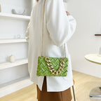(WD5462) Fashion Metal Chain Single Shoulder Handbag