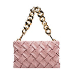 (WD5462) Fashion Metal Chain Single Shoulder Handbag