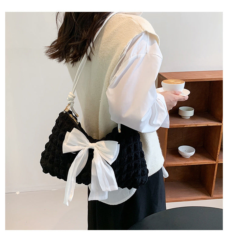 (WD5480) Lady Handbag Women Canvas Handbags New Hot Style Fresh and Sweet Women's Shoulder Bag