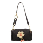 (WD5587) Embroidery Flower Women Sling Handbags Printing Pattern Handbags