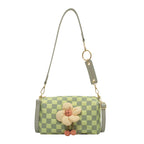 (WD5587) Embroidery Flower Women Sling Handbags Printing Pattern Handbags
