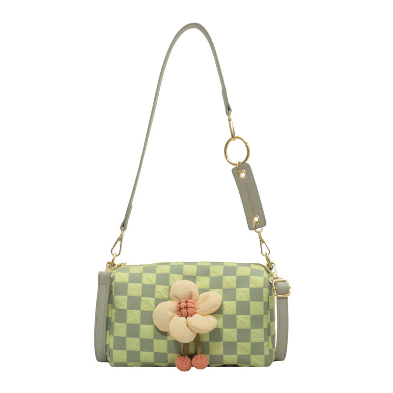 (WD5587) Embroidery Flower Women Sling Handbags Printing Pattern Handbags