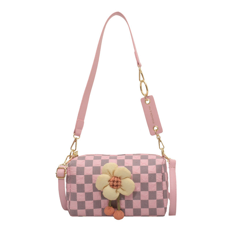 (WD5587) Embroidery Flower Women Sling Handbags Printing Pattern Handbags
