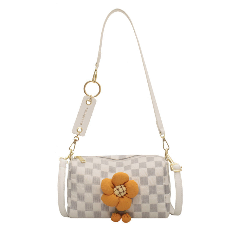 (WD5587) Embroidery Flower Women Sling Handbags Printing Pattern Handbags