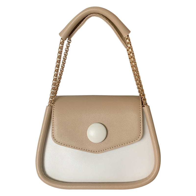 (WD5776) New Portable Fashion Niche One-Shoulder Underarm Bag Fashion Women's PU Leather Shoulder Handbag