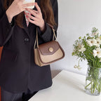 (WD5776) New Portable Fashion Niche One-Shoulder Underarm Bag Fashion Women's PU Leather Shoulder Handbag