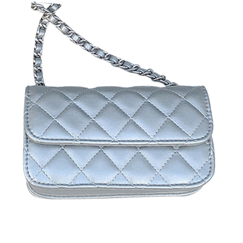 (WD5850) Small Fashion Bags Ladies Bag Embroidered Puffy Shoulder Bag Fashion Women's PU Leather Shoulder Handbag