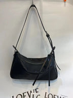 (WD5975) Plant Tanned Leather Underarm Classic Hobo Leather Bag Commuting Dumpling Bag