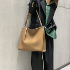 (WD6058) Ladies Bag Leather Tote Bag Large Capacity Women MOQ 300 PCS Luxury Designer Leather Bags