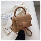 (WD6085) Lady Handbag Hot Selling Product PU Leather Hang Bags Fashion Women's PU Leather Shoulder Handbag