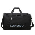 (WD6526) Large Capacity Canvas Travel Tote Handbag Luggage Duffel Bags