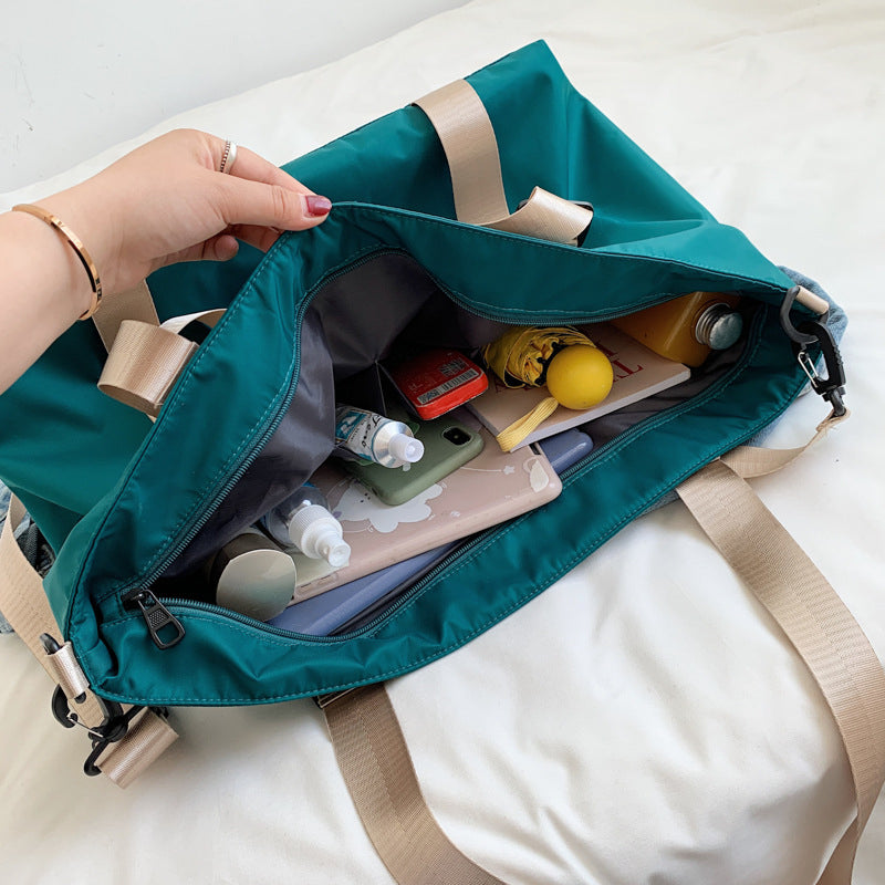 (WD6531) 2023 Fashion Hot Sell Basics Large Duffel Bag Travel Bag Tote Bag Sports Bag