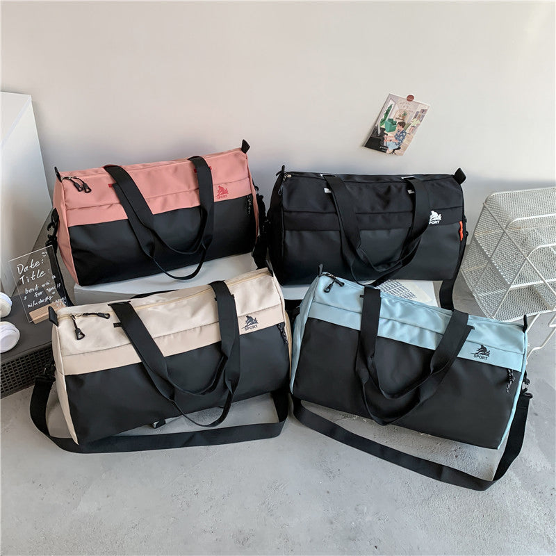 (WD6535) Travel Tote Bag Large-Capacity Sports Bag Fitness Travel Luggage Bag Long Short-Distance Travel Bag Men′ S and Women′ S Travel Bag