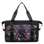 (WD6538) Durable Canvas Travel Tote Luggage Bag