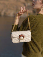 (WD6655) Ladies Bag Embroidered Puffy Shoulder Bag Brand Fashion Single Shoulder Bag Lady Handbag