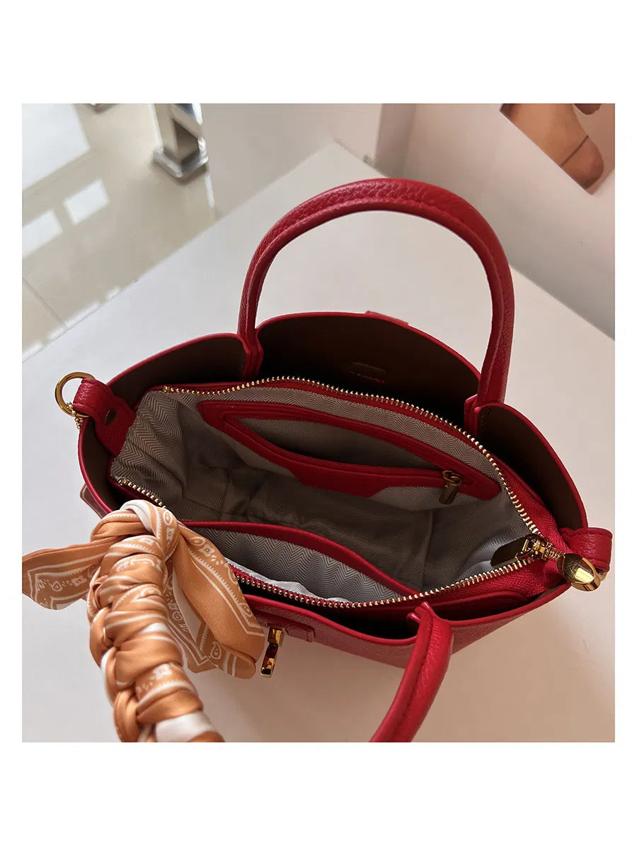 (WD6690) Ladies Bag Fashion Women's PU Leather Shoulder Handbag Luxury Brand Large Ladies Crossbody Purses Tote Bags