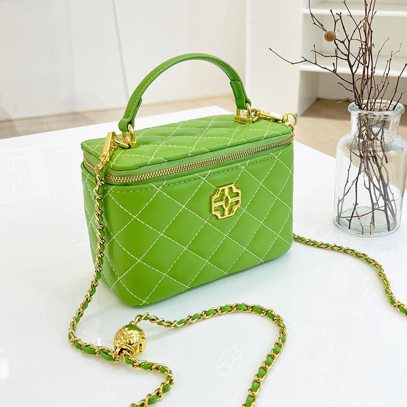 (WD6818) Ladies Shoulder Bag The Trend Leather Bags Chain Bag Handbags Women's Bag