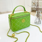 (WD6818) Ladies Shoulder Bag The Trend Leather Bags Chain Bag Handbags Women's Bag
