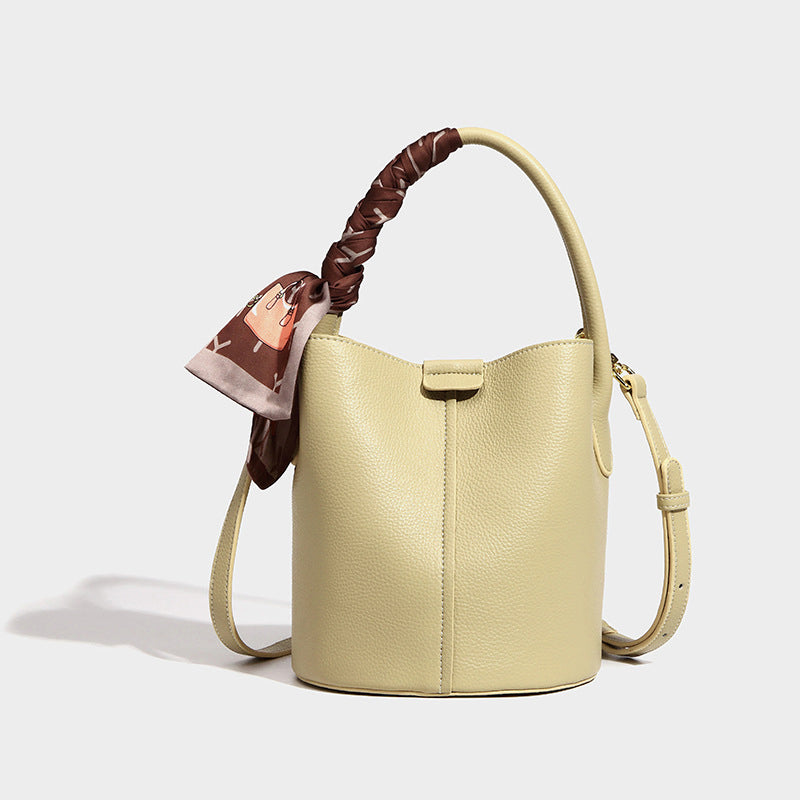 (WD7548) Leather Handbags Style Handbag for Ladies Bucket Bag Tote Bags