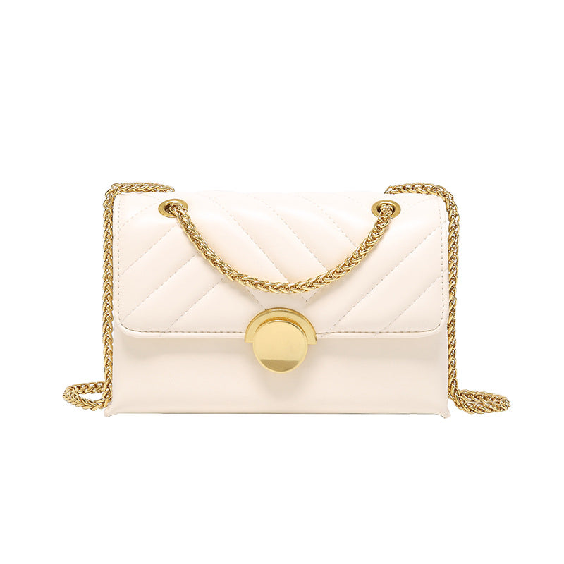 (WD7747) High Fashion Handbags Fashion Purse for Ladies Small Bag Embroider Line Female Bag