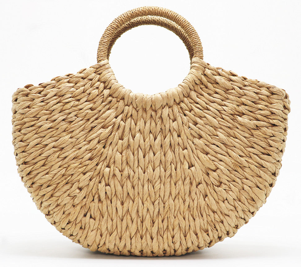 (WDL0771) Classic Ladies Straw Beach Bag Holiday Straw Women Fashion Handbag